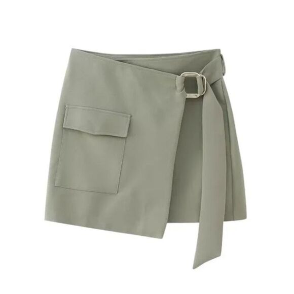 Zara • Belted cargo mini skirt - Picture 1 of 4
